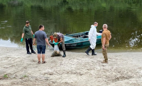 У річці Псел окрім аміаку у пробах води виявили марганець