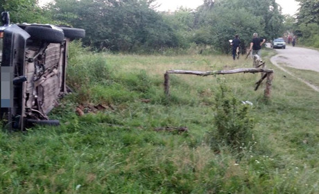 На Зарічненщині поліцейські затримали нетверезого водія, який скоїв ДТП