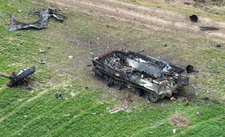 Ворог продовжує гатити з артилерії по Бахмутському району. ЗСУ відбиває всі атаки ворога