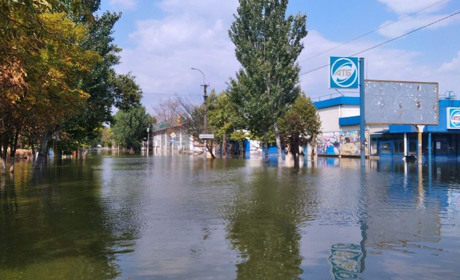 Населення скоротилось у 14,5 разів: окупована Гола Пристань все ще затоплена після підриву ГЕС