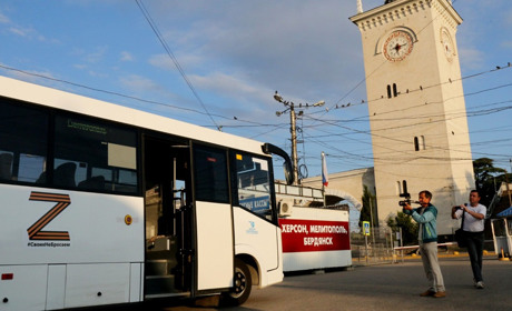 Окупанти запустили новий міжміський автобус зі Скадовська