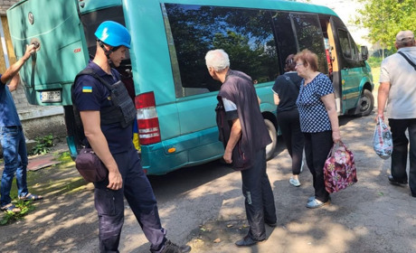 Безкоштовна евакуація з Торецька до Дніпра. Наступний автобус вже 28 липня