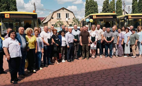 Новий шкільний автобус поповнив автопарк Кагарлицького ліцею №3