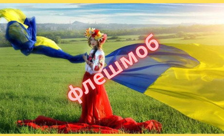 До Дня Державного Прапора України для мешканців та переселенців з Торецька запустили флешмоб