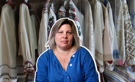 Вишита сорочка рятує воїнів на полі бою: Даніела Іванюш про силу вишиванки та дрогобицький взір