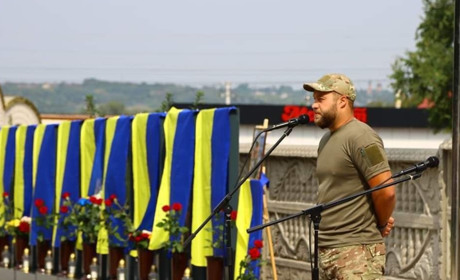Громада втратила 22 земляків: у Наталиному відкрили Алею Слави загиблих Героїв