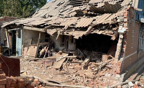 Росіяни зруйнували у Торецькій громаді 7 будинків та інфраструктурний об’єкт. Є поранені