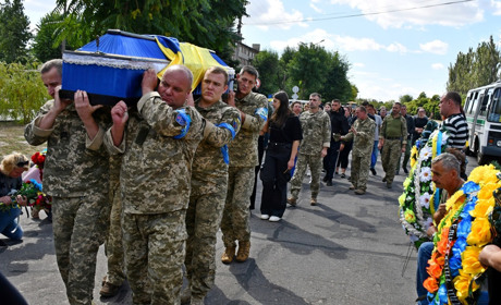 У Нікополі в перший тиждень вересня провели в останню путь чотирьох захисників України