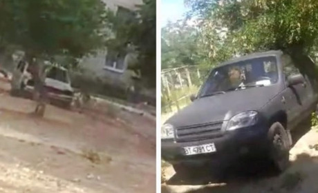 У Новій Каховці партизани підірвали "виборчий" автомобіль