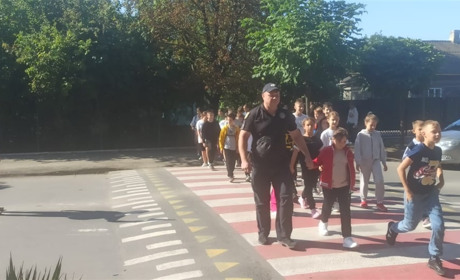 В Подільскому районі навчали дітей культурі безпечної поведінки