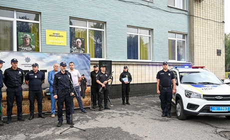 У Кагарлику відкрито поліцейську станцію. Там вже працює поліцейський офіцер громади