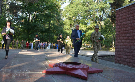 У Кагарлику в День партизанської слави вшанували героїв-підпільників