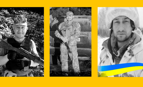 Трьох загиблих військовослужбоіців із Гадяча посмертно нагородили державними нагородами