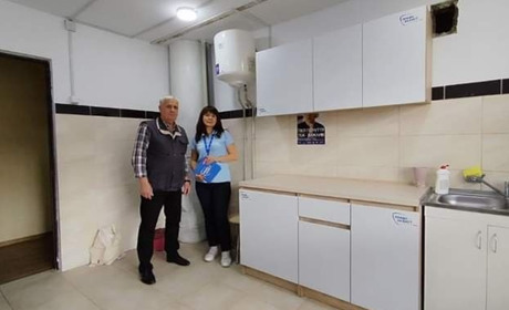 Тепер із новими меблями: благодійна організація облаштувала гуртожиток у Жовтих Водах