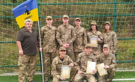 У Сарах відбулися відкриті міські змагання військово-патріотичної гри «Петлюрівський вишкіл-2023»