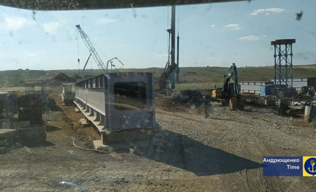 росіяни будують залізничний шлях в обхід Кримського мосту