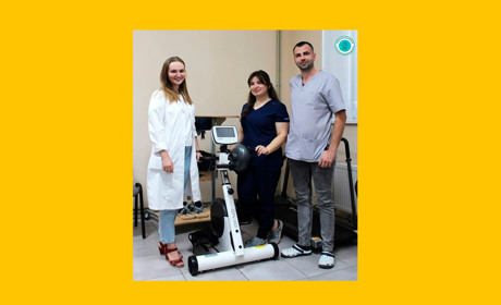 Гадяцька лікарня отримала сучасне обладнання для реабілітації людей, які постраждали від війни