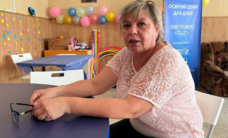 “Ми сприяємо інтеграції ВПО у громаду”. Олена Данько про роботу осередку “З Бахмутом у серці”