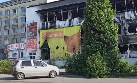 "Відновлення" Луганщини. Поодинокі ремонти окупанти проводять тільки для телезйомок пропагандистів