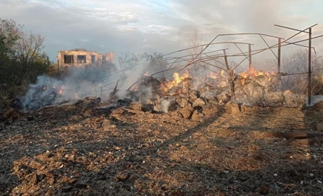 10 жовтня росіяни у Торецькій громаді поранили людину та пошкодили кілька будинків