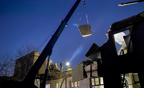 Розбір завалів завершено: внаслідок ракетної атаки по гімназії у Нікополі загинуло 4 людини