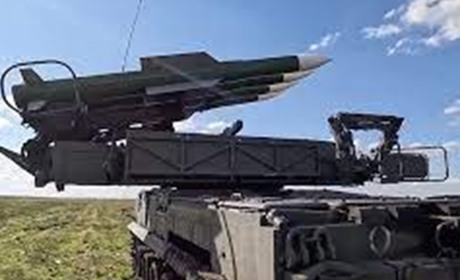 Окупанти втопили в озері Сиваш самохідний зенітний ракетний комплекс "Бук" біля Генічеську