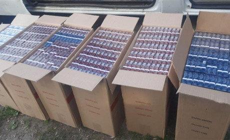 Майже 3000 пачок контрабандних цигарок передали з Сарн на ЗСУ