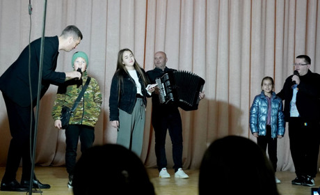 В Барі відбувся благодійний концерт "Батальйону гарного настрою", де збирали кошти військовим