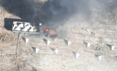 Кремінські ліси. На Луганщині "Азов" завдав удару по техниці російських окупантів. Відео