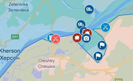 Підрозділи двох українських бригад морської піхоти, висадилися на лівобережжі Херсонщини