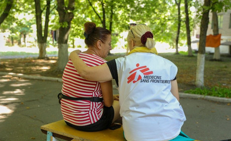 "Лікарі без кордонів". Шелтер на Харківщині прихистив понад тисячу людей, які виїхали з окупації