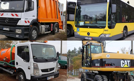Громада отримала комунальні автобуси, сміттєвози та екскаватор: які функції виконуватиме техніка