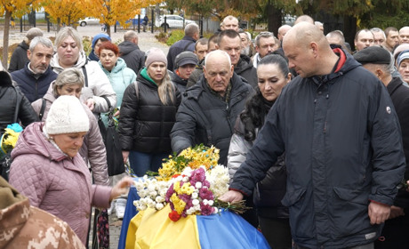 Шостка провела в останню путь захисника Олександра Гаранжу