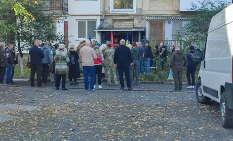 У Херсоні попрощалися зі старшим солдатом Олексієм Люціусом, уродженцем Іванівки