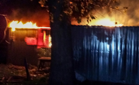 Пожежа на Кагарличчині: горів сільський магазин