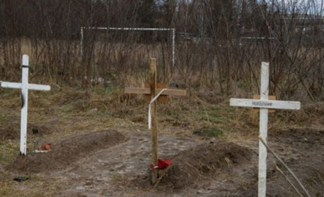 На Мелітопольщини створене масове поховання українських військових, які полегли у боях