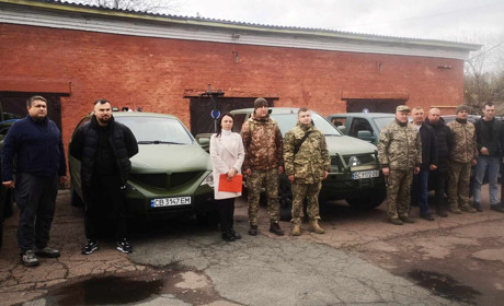 Громади Ніжинського району долучились до придбання автомобілів та оснащення для ЗСУ