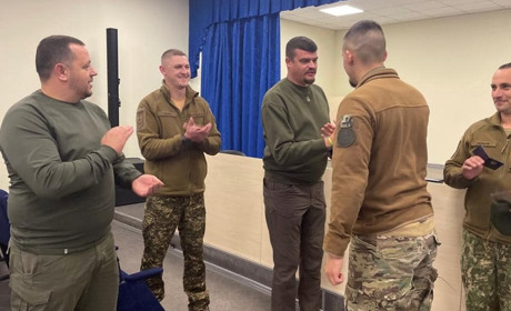 Захиснику Луганщини. Нацгвардійців нагороджено обласними відзнаками