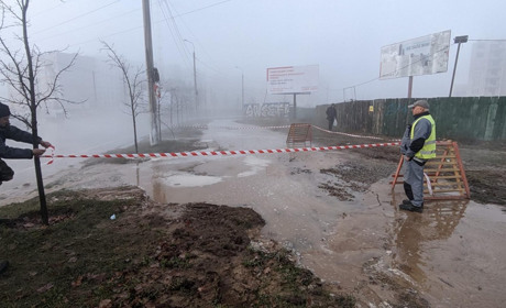 Один з мікрорайонів Чернігова сильно затопило. На вулицях справжній потоп