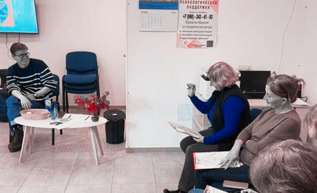 росіяни проводять психологічні тренінги для мешканців Енергодара: привезли психолога з петербурга