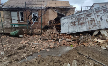 Майже пів сотні снарядів: наслідки обстрілів російською армією Нікополя та району