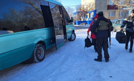 Евакуація з Торецька. Черговий автобус буде вивозити людей 24 листопада