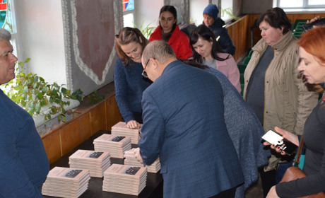 У Золотоноші презентували книгу волелюбця-бандуриста Михайла Злобинця