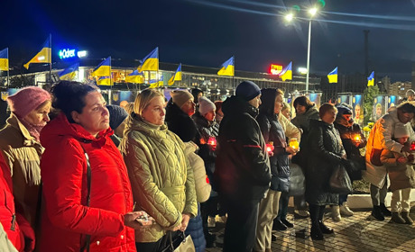 Южненці вшанували памʼять жертв Голодомору (ФОТОФАКТ)