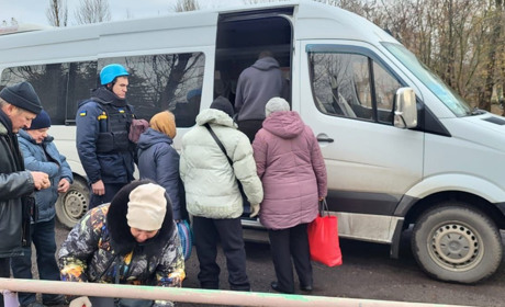 Обов'язкова евакуація з Торецької громади: 28 листопада черговий рейс на Дніпро. Виїзд безоплатний