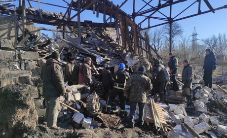 Агресор обстріляв шахту в Торецьку - 4 поранених. Під обстрілами всі населені пункти громади