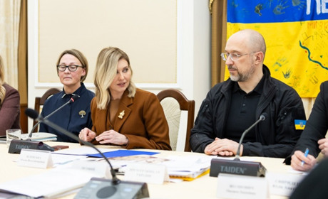 Очільники Хмельниччини долучилися до міжвідомчої наради, де головували прем’єр-міністр та перша леді