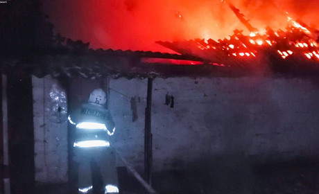 Не дали поширитися вогню на хату: рятувальники спільно гасили пожежу у Ржищеві