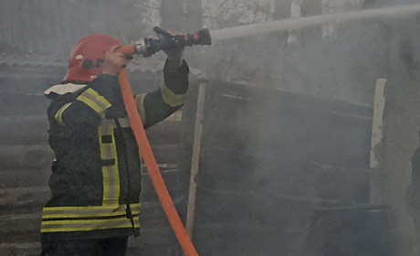 На Кагарличчині горіла літня кухня