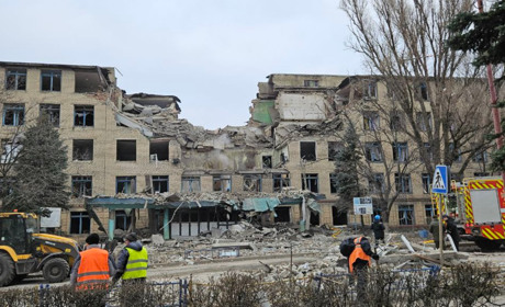У Селидовому вночі було атаковано центр міста. Є чисельні руйнування, жертв немає
